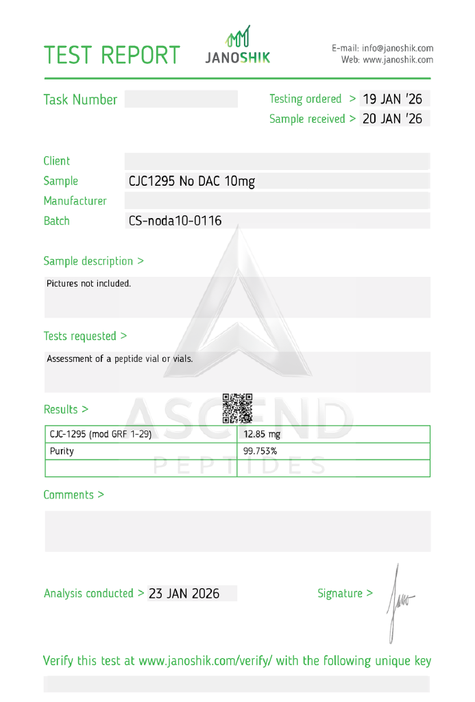CJC-1295 (No DAC) 10MG