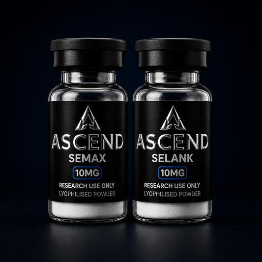 Ascend Semax 10mg + Selank 10mg Research Duo
