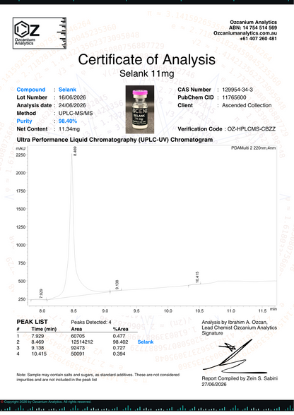 Selank 10mg
