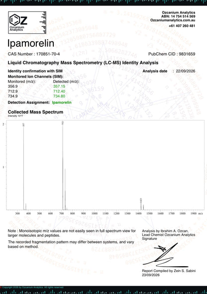 [1V] CJC-1295 + Ipamorelin Blend 10mg