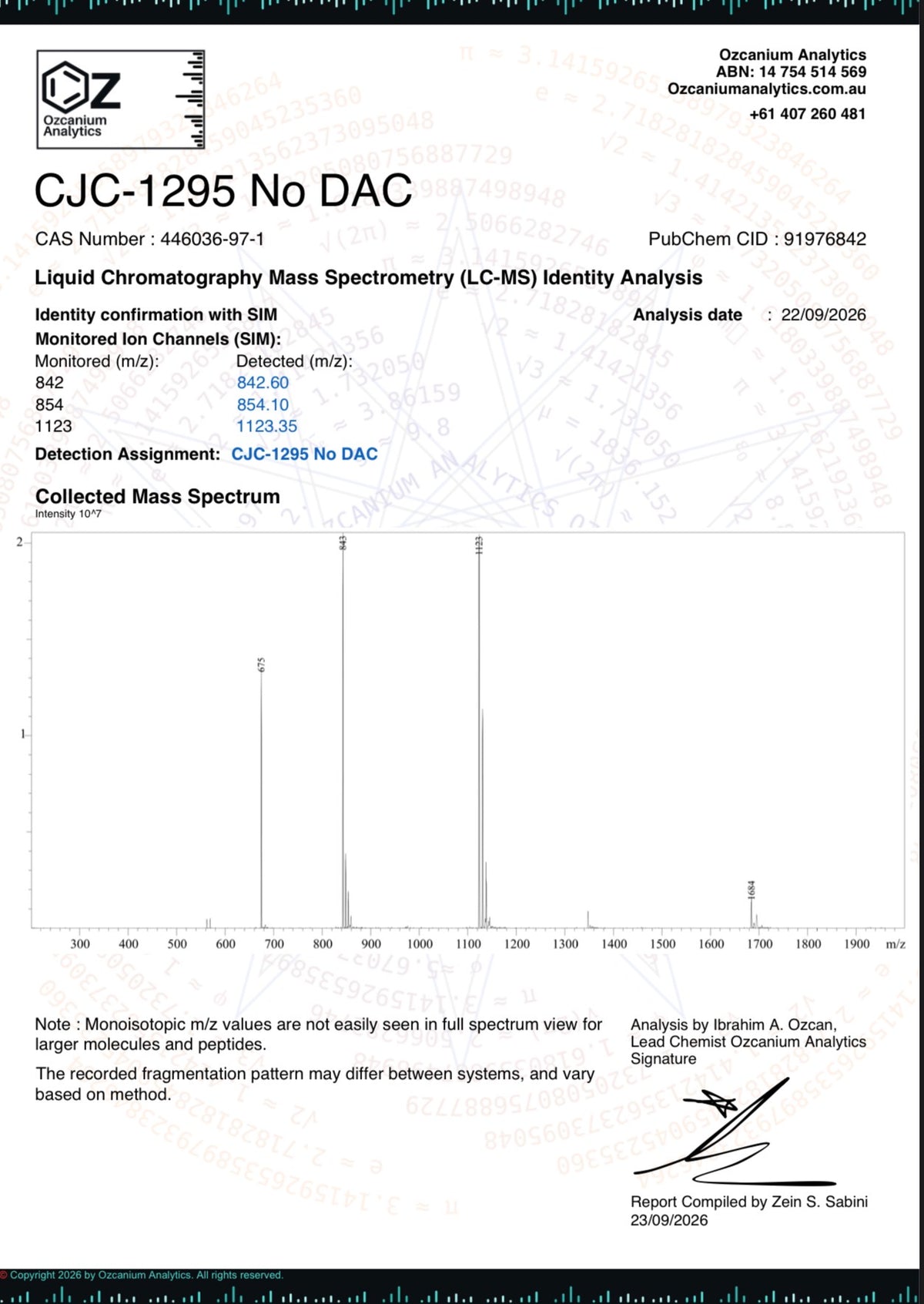 [1V] CJC-1295 + Ipamorelin Blend 10mg